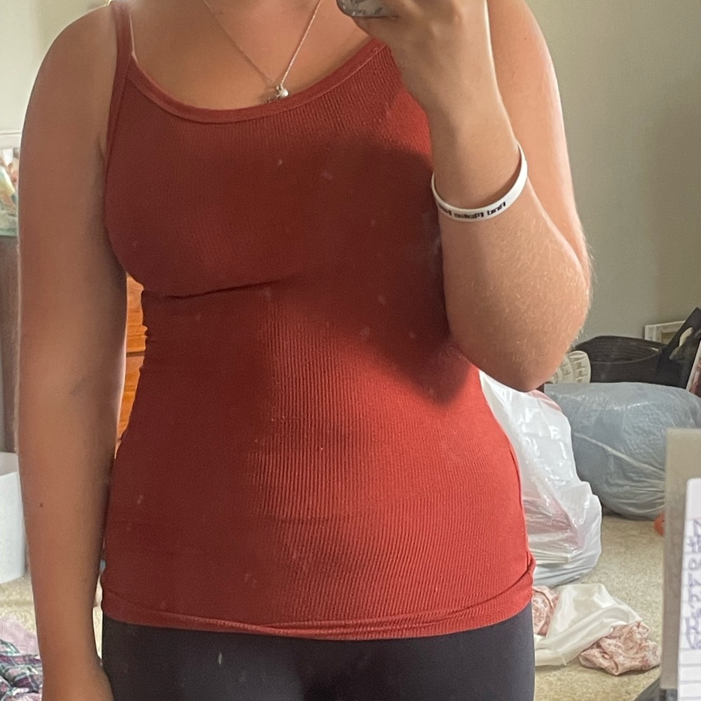 Burnt orange cami